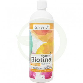 Champú Biotina y Aloe Vera Cabello Seco 1Lt. Drasanvi