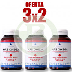 Pack 3x2 Mas Omega Punto Rojo 90 Perlas Mahen