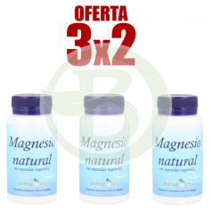 Pack 3x2 Magnesio Natural 60 Cápsulas Dismag