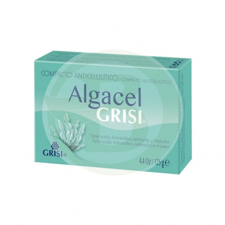 Compacto Exfoliante y Anticelulitico Algacel 125Gr. Grisi