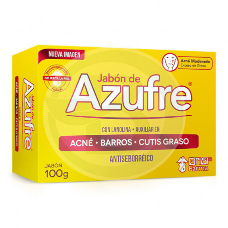 Jabón De Azufre 100Gr. Grisi