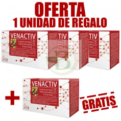 Pack 4x3 Venactiv 20 Ampollas Dietmed