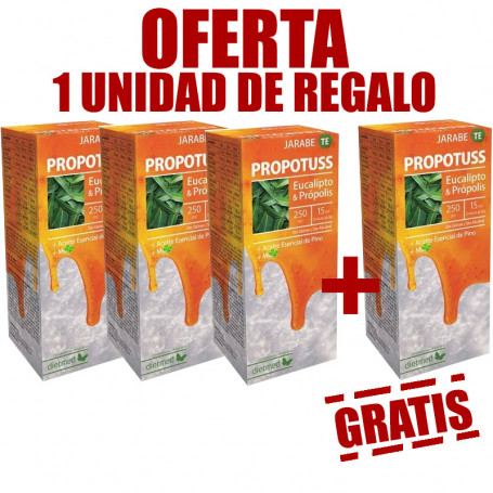 Pack 4x3 Propotuss TE 250Ml. Dietmed