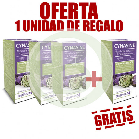 Pack 4x3 Cynasine 50Ml. Dietmed