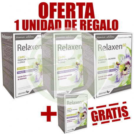 Pack 4x3 Relaxen 30 Comprimidos Dietmed