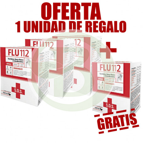 Pack 4x3 Flu112 30 Cápsulas Dietmed