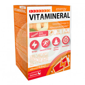 Vitamineral Energy 30 Cápsulas Dietmed