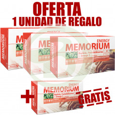 Pack 4x3 Memorium Energy 30 ampollas Dietmed