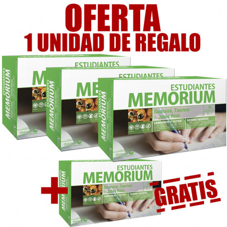 Pack 4x3 Memorium Estudiantes 30 Ampollas Dietmed