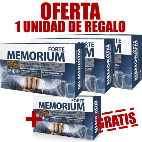 Pack 4x3 Memorium Forte 30 Ampollas Dietmed