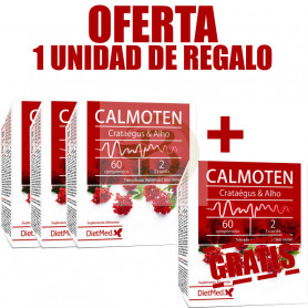 Pack 4x3 Calmoten 60 Comprimidos Dietmed