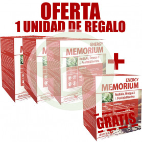 Pack 4x3 Memorium Energy 60 Cápsulas Dietmed