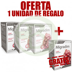 Pack 4x3 Migradim 60 Cápsulas Dietmed