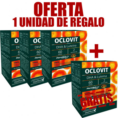 Pack 4x3 Oclovit 60 Cápsulas Dietmed