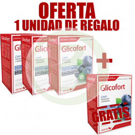 Pack 4x3 Glicofort 60 Comprimidos Dietmed