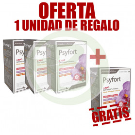 Pack 4x3 Psyfort 30 Cápsulas Dietmed