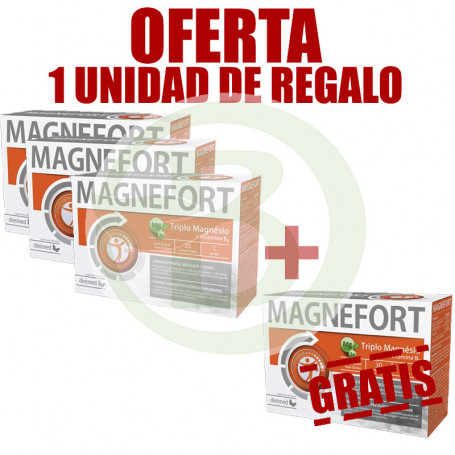 Pack 4x3 Magnefort 30 Comprimidos Dietmed