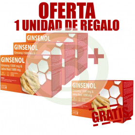 Pack 4x3 Ginsenol 20 Ampollas Dietmed