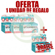 Pack 4x3 Vitamineral A-Z Total 30 Cápsulas Dietmed