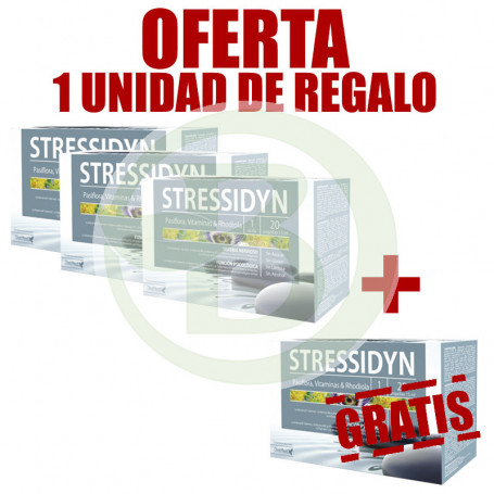 Pack 4x3 Stressidyn 20 Ampollas Dietmed