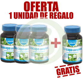 Pack 4x3 Bacopa Complex 60 Comprimidos Naturmil