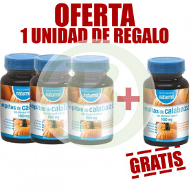 Pack 4x3 Pepitas de Calabaza 30 Perlas Naturmil