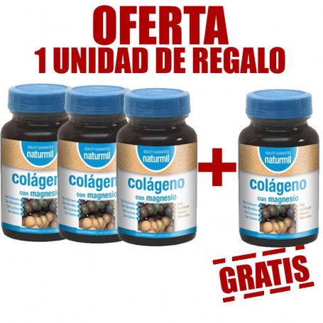 Pack 4x3 Colágeno 90 Comprimidos Naturmil