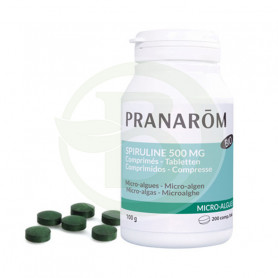 Espirulina 500Mg. 200 Comprimidos Pranarom