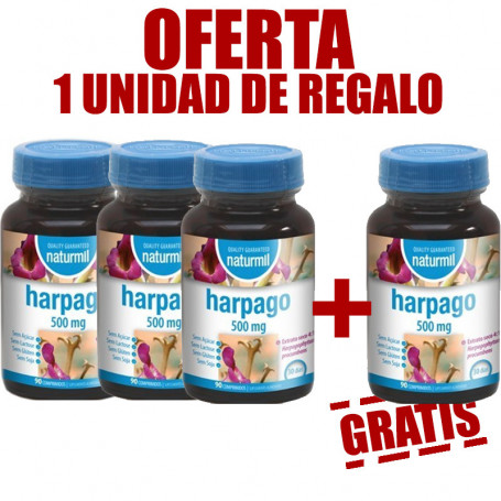 Pack 4x3 Harpago 90 Comprimidos Naturmil