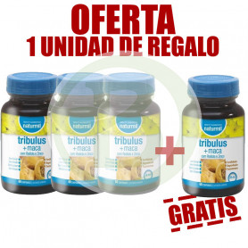 Pack 4x3 Tríbulus con Maca 60 Comprimidos Naturmil