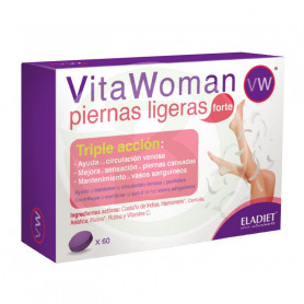 Vitawoman Piernas Ligeras Forte 60 Comprimidos Eladiet