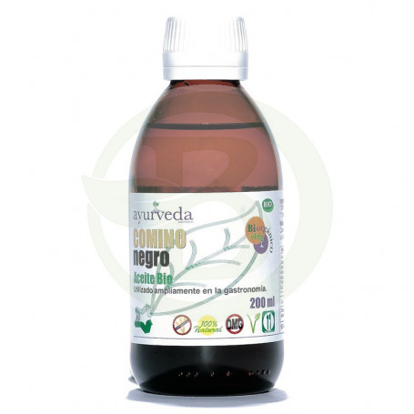 Aceite De Comino Negro Puro Eco 200Ml. Ayurveda