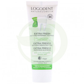 Dentífrico Extra Fresco Menta 75Ml. Logona