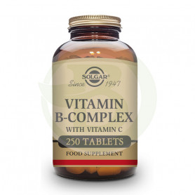 B-Complex con Vitamina C 250 Comprimidos Solgar