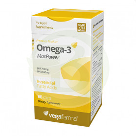 Omega 3 Maxpower 60 Cápsulas Vegafarma