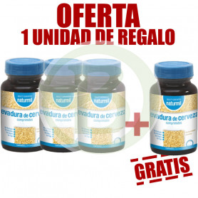 Pack 4x3 Levadura de Cerveza 480 Comprimidos Naturmil