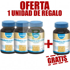 Pack 4x3 Levadura de Cerveza 480 Comprimidos Naturmil