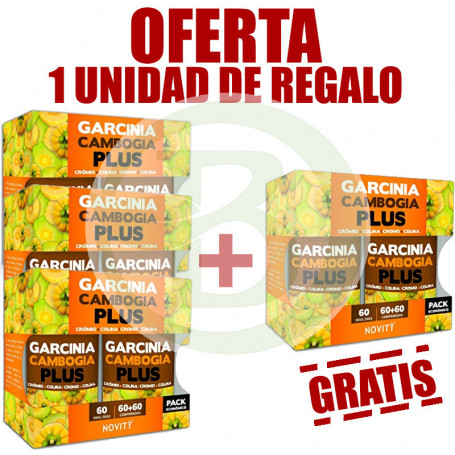 Pack 4x3 Garcinia Cambogia Plus 60+60 Novity