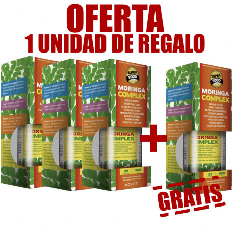 Pack 4x3 Moringa Complex 500Ml. Novity