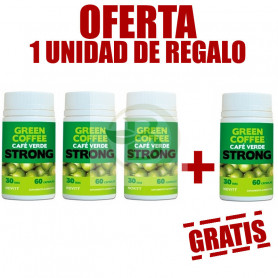 Pack 4x3 Café Verde Strong 60 Novity