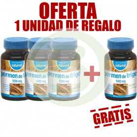 Pack 4x3 Germen de Trigo 1.000Mg. 30 Perlas Naturmil