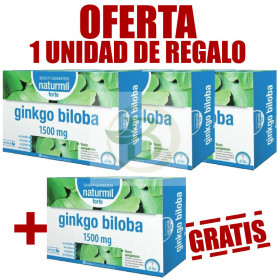 Pack 4x3 Ginkgo Biloba 20 Ampollas Naturmil