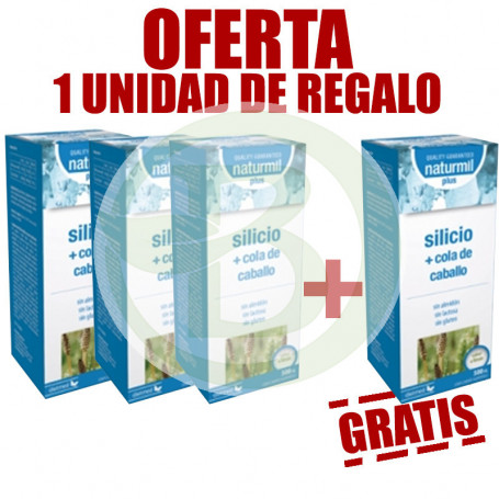 Pack 4x3 Cola de Caballo y Silicio 500Ml. Naturmil