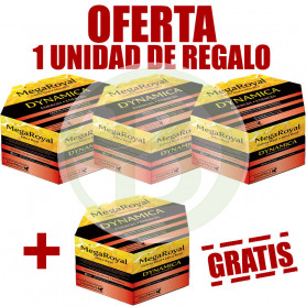 Pack 4x3 Megaroyal Dynamica 20 Ampollas Dietmed