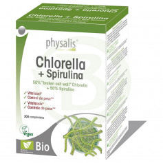 Chlorella + Spirulina 200 Comprimidos Physalis
