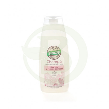 Champú De Uva Roja y Rosa 400Ml. Biocop