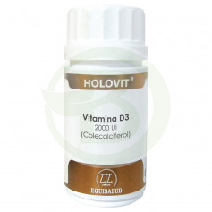 Holovit Vitamina D3 2.000Ui 50 Cápsulas Equisalud