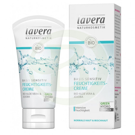 Crema De Día Hidratante Basis Sensitiv 50Ml. Lavera