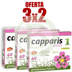 Pack 3x2 Capparis Alersin 40 Cápsulas Pinisan