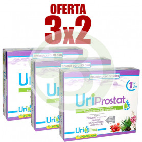 Pack 3x2 Uriprostat 30 Cápsulas Pinisan